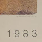 FRIEDEL DZUBAS (1915-1994) Poster “Works in Progress 1983” - Image 3