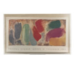 FRIEDEL DZUBAS (1915-1994) Poster “Works in Progress 1983”