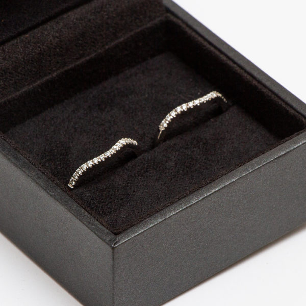 0.15 Total Carat Diamond Wedding Band in 14 Karat Gold - Image 4