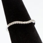 0.15 Total Carat Diamond Wedding Band in 14 Karat Gold - Image 5