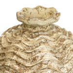 Shell Style Floor Vase with Distressed Finish - Image 2