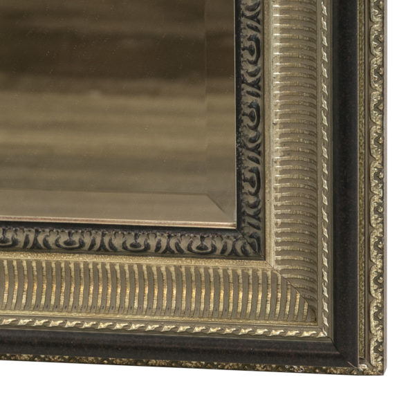 37”x 47” Rectangular Wall Mirror in Antiqued Metallic - Image 3