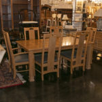 THOMASVILLE American Revival Dining Table with 6 Chairs - Image 10