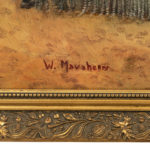 W. MAVAHERNS Original Oil on Canvas “A Place Forgotten by Time” - Signed - Image 4