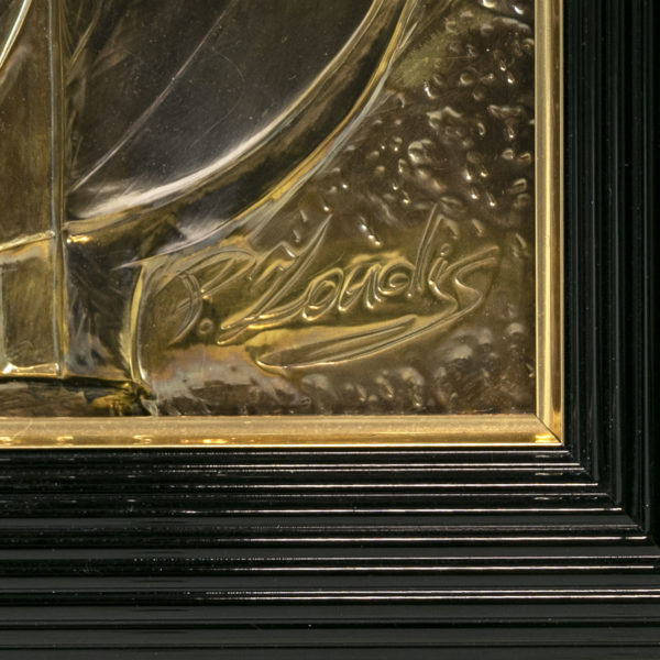 PANAGIOTES ZOUDIS Brass Relief “Horsemen I” - Image 5