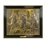 PANAGIOTES ZOUDIS Brass Relief “Horsemen I”