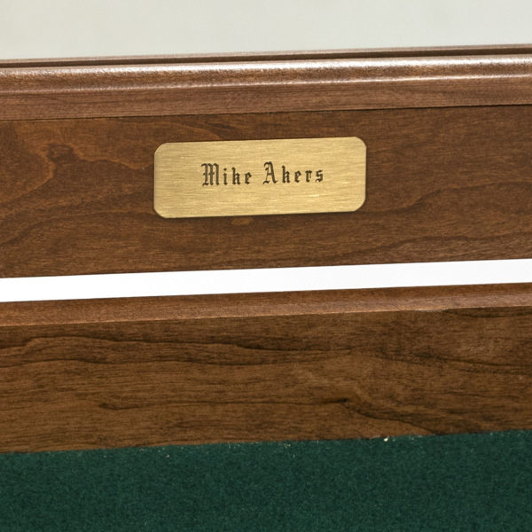 Cherry Nine Drawer Jewelry Chest with Lift Lid and Mirror - Image 8