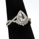 Pink Spinel and Diamond Ring in 14 Karat Gold - Image 3