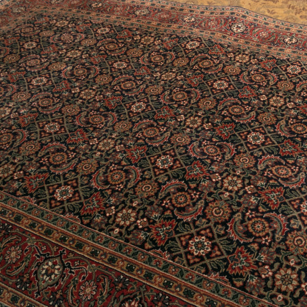 5’3”x8’1” Hand Knotted Indo-Herati Wool Rug - Image 2