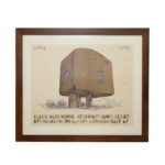 Vintage CLAES OLDENBURG(1929-2022) 1967 Exhibition Lithograph Poster