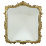JOHN WIDDICOMB Gold Acanthus Leaf Framed Mirror