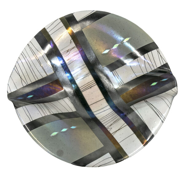 Art Glass Bowl Attributed to CHRISTINE FREEBURN - Image 2