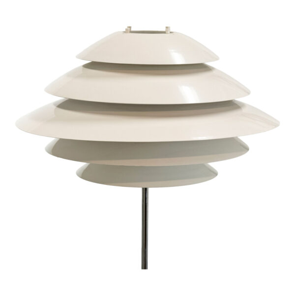 White Metal Flying Saucer Lamp - Image 2
