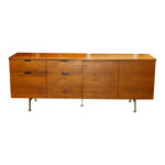 Vintage Mid Century Modern ROBERT JOHN Walnut Credenza