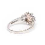 Opal, Iolite and Diamond Ring in 10 Karat Gold - Image 5