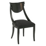 CONSTANTINI PIETRO Italian Postmodern Dining Table with 6 chairs and 2-19.5” Leaves - Image 9