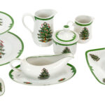 86 Piece GEORGES BRIARD Yuletide Dinnerware - Image 7