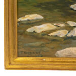 TOM HARBRECHT Signed Original Oil on Canvas “Fall Landscape” - Image 3