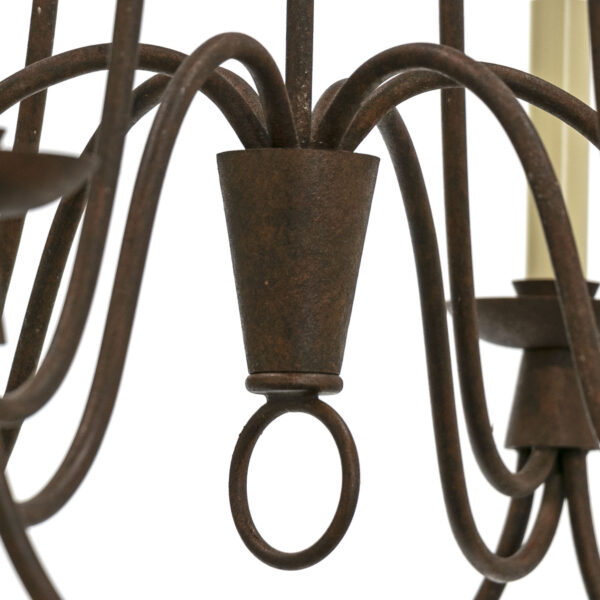 POTTERY BARN Armonk 6 Light Chandelier - Image 5