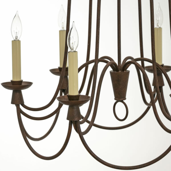 POTTERY BARN Armonk 6 Light Chandelier - Image 4