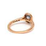 0.38 Carat Sapphire and Diamond Ring in 14 Karat Gold - Image 3