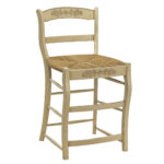 Set of 3 French Country Counter Stools - Image 2