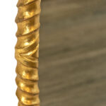 CARVERS’ GUILD Oval Twist Gold Mirror - Image 3