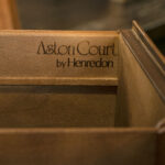 HENREDON Aston Court Banded Mahogany Chest - Image 6