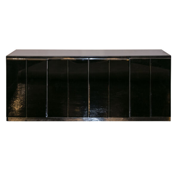 Vintage Mirrored 4 Door Buffet - Image 1
