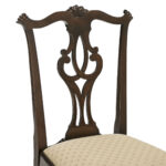 STICKLEY Haverford Dining Table with 6 Chippendale Chairs - Image 6