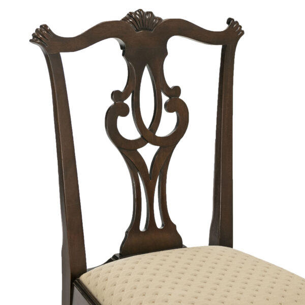 STICKLEY Haverford Dining Table with 6 Chippendale Chairs - Image 6
