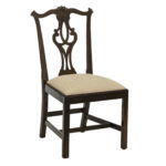 STICKLEY Haverford Dining Table with 6 Chippendale Chairs - Image 3