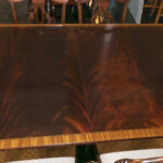 STICKLEY Haverford Dining Table with 6 Chippendale Chairs - Image 9