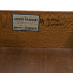 HENREDON Heritage Banded Mahogany 4 Drawer Chest - Image 6