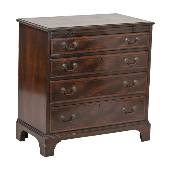 HENREDON Heritage Banded Mahogany 4 Drawer Chest - Image 1