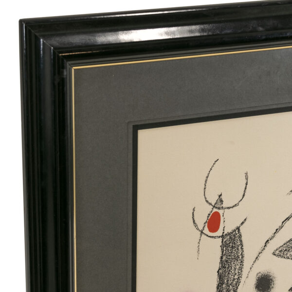 JOAN MIRÓ (1893-1983) Plate Signed Lithograph “Maravillas con Variaciones Acrósticas” - Image 3