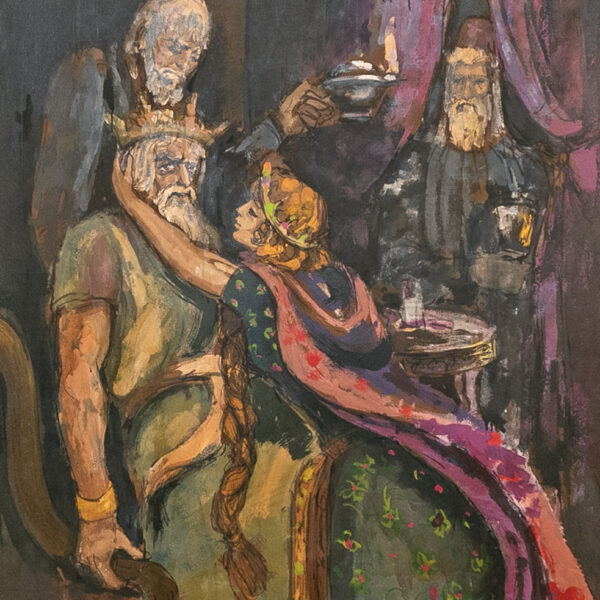 LAZARUS Store Display Painting “King Lear” - Image 3