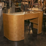 MARTHA STEWART for BERNHARDT Birdseye Maple Desk - Image 3