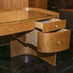 MARTHA STEWART for BERNHARDT Birdseye Maple Desk - Image 7