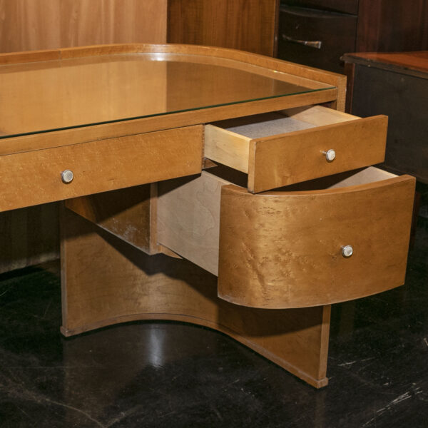 MARTHA STEWART for BERNHARDT Birdseye Maple Desk - Image 7