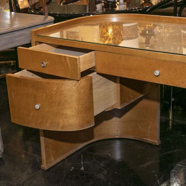 MARTHA STEWART for BERNHARDT Birdseye Maple Desk - Image 6