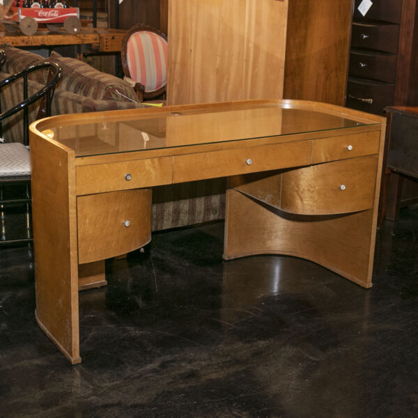 MARTHA STEWART for BERNHARDT Birdseye Maple Desk - Image 2