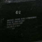 Vintage STEBCO Black Leather Pilot Bag/Briefcase - Image 8