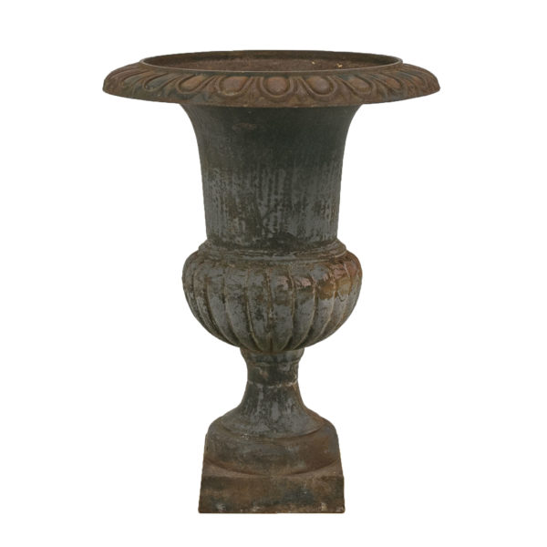 Rusted Cast Iron Urn Planter | Grandview Mercantile