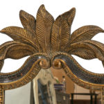 PARAGON Black and Gold Crackle Finish Mirror - Image 2