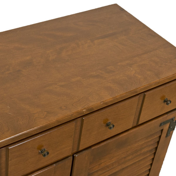 ETHAN ALLEN Baumritter Maple Single Drawer Chest - Image 4