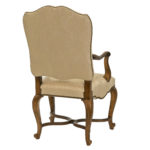 Set of 6 BAKER Dining Chairs in Cream Damask - Image 5
