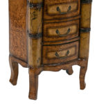 Decorative 4 Drawer Chest with Bamboo Style Column - Image 5