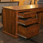 CLEAR CREEK Amish Executive Desk - Image 2