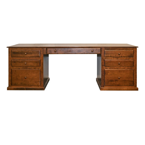 CLEAR CREEK Amish Executive Desk - Image 1